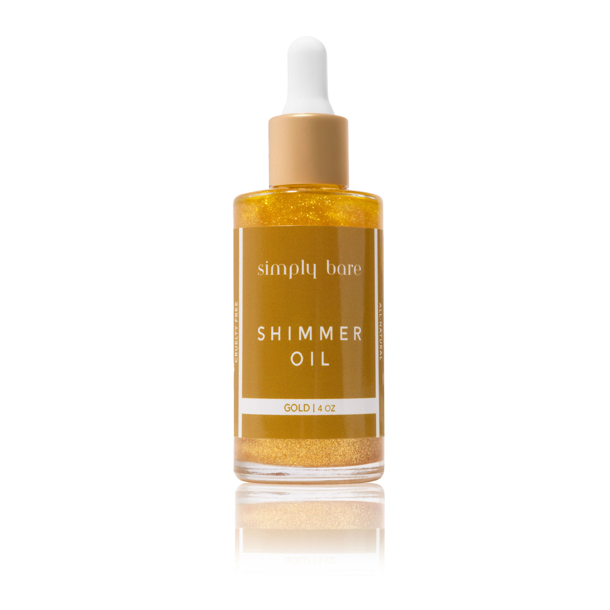 Shimmer Body Oil, Gold